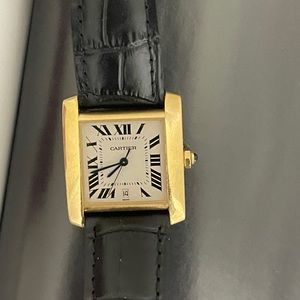 SOLD!!!!!!!Cartier Tank Francaise 1840 (unisex)